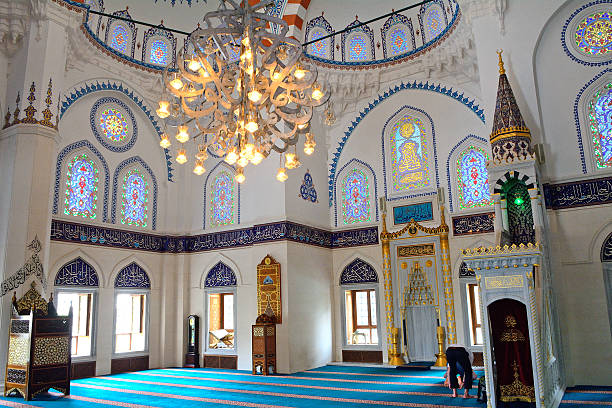 Tokyo, Japan - May 25, 2016: Mosque in Tokyo, Japan. Tokyo Mosque is the cenetr of the Islamic community in Japan.