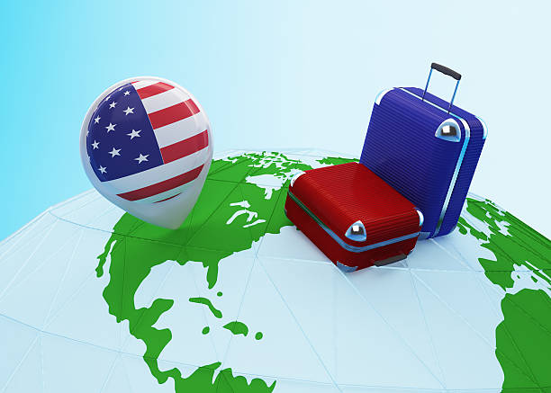 Low poly travel to USA