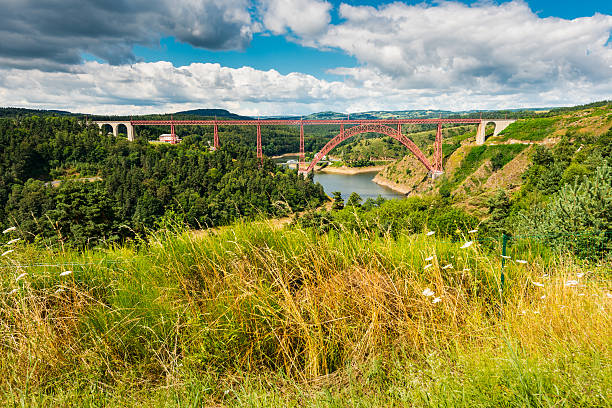 istock Viaduct Garabit in France 595751338