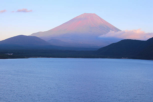 istock Mt.Fuji and lake Motosu 595752832