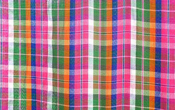 istock Texture Background of loincloth or Thai Bathing Cloth 595753836