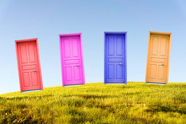 istock Colorful Doors 595754194