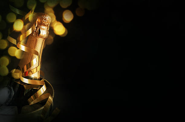 Celebration theme with champagne still life