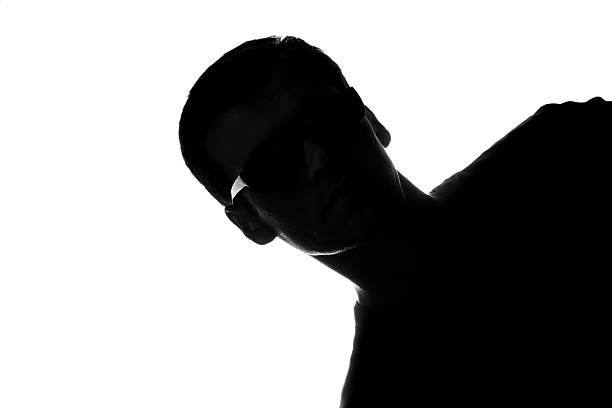 istock Portrait of a young man in front view 595769340