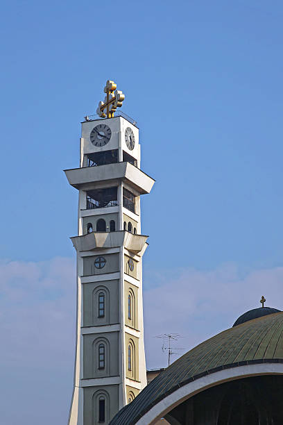 istock Skopje Church Tower 595770958