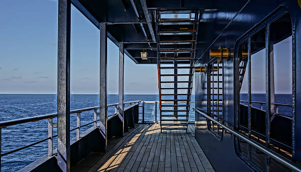 istock Boat Sailing On Sea Against Clear Sky 595780753