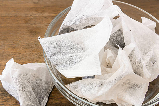 istock Tea Bags in a Glass Dish 596039308