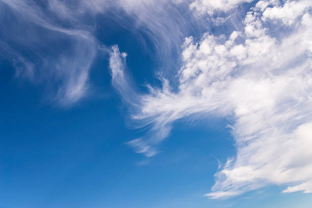 istock heavenly landscape with beautiful white clouds 596050026