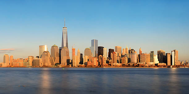 istock New York City sunset skyline 596051512