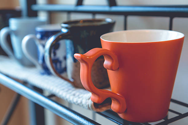 istock Row of coffee cups 596054716