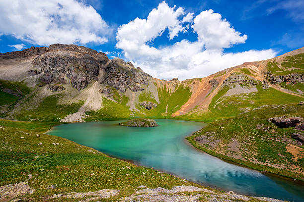 istock Island lake, Colorado 596062284