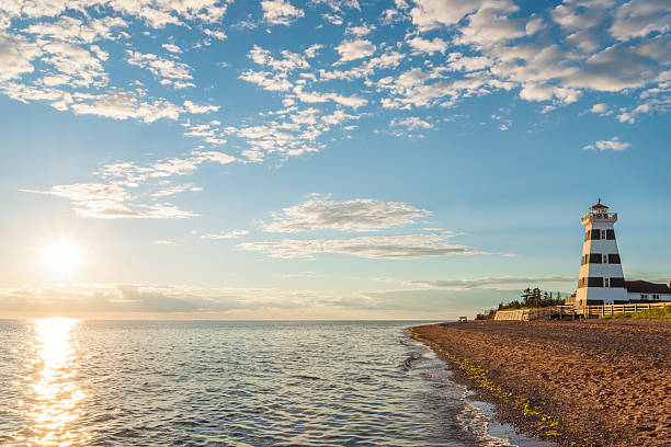 Cedar Dunes Provincial Park's Lighthouse stock photo