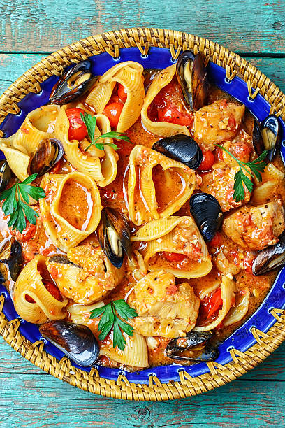 istock seafood sauce and mussels 596066516