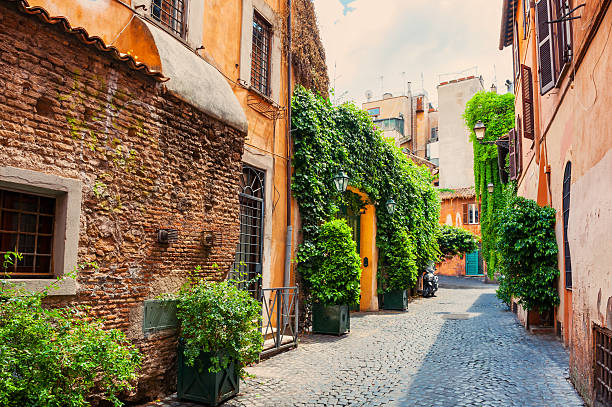 istock Street in Rome, Italy 596067960