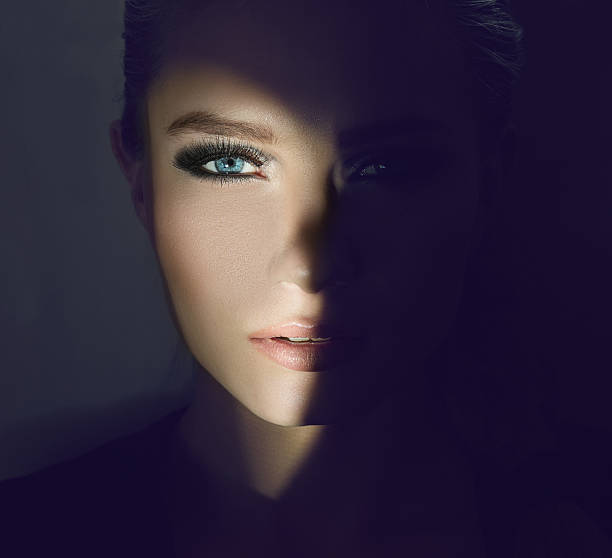 istock girl's face in the twilight 596071990
