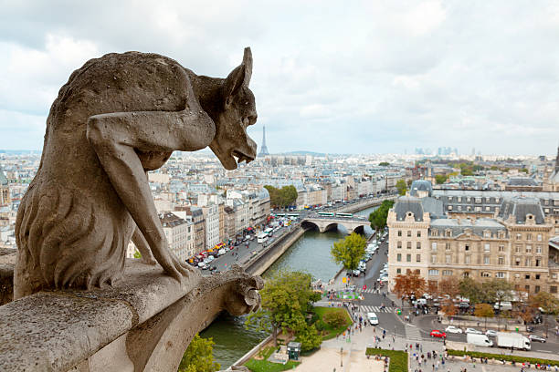 istock Gargoyle of Notre Dame in Paris 596072178