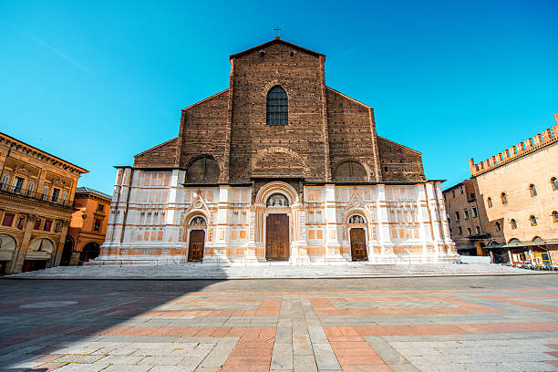 istock Church in Bologna city 596076846