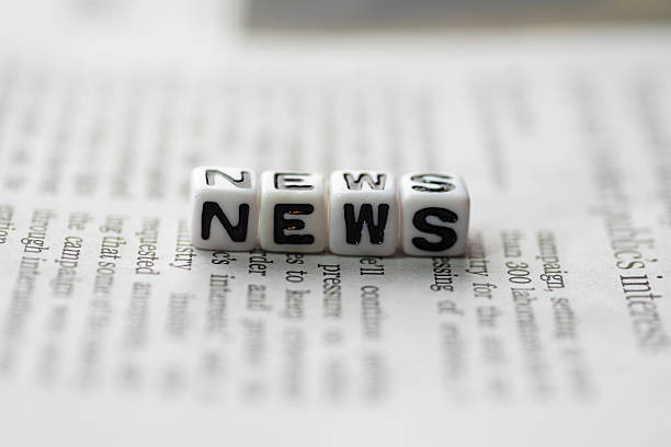 istock NEWS on newspaper 596091604