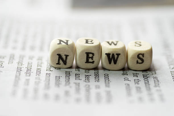 istock NEWS on newspaper 596091656