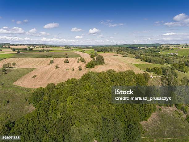 Suwalki Landschaftspark Polen Sommerzeit Blick Von Oben Stockfoto und mehr Bilder von Anhöhe