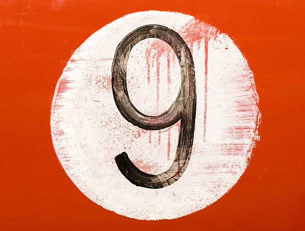 istock Painted number on an old car 596092478