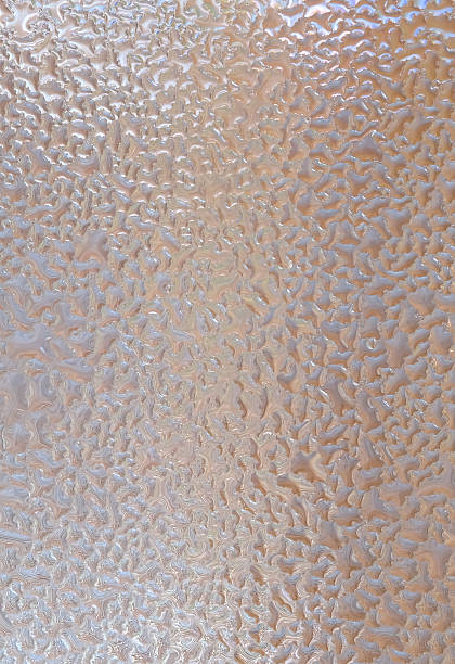 istock Closeup drops water on glass for background. 596094206