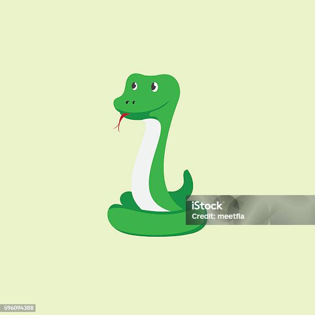 Illustration Snake Stock Illustration - Download Image Now - Cartoon, Characters, Computer Graphic