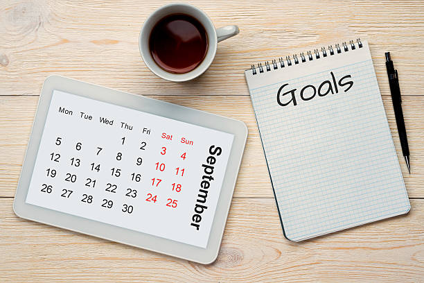 istock september calendar grid and goals 596095866