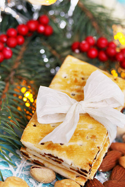 istock cookies with raisins, top view 596096450