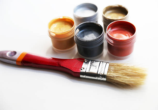istock Group of colors in the cans 596338454
