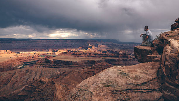 istock On the edge of Canyonlands 596343548