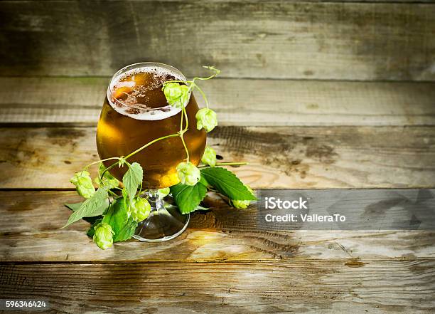 Gase Von Kaltem Bier Mit Hopfen Stockfoto und mehr Bilder von Alkoholisches Getränk - Alkoholisches Getränk, Brauerei, Flüssig