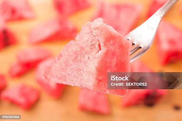 Watermelon On A Stock Photo - Download Image Now - Food, Freshness, Fruit