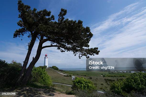 Lighthouse Dornbusch At Hiddensee Stock Photo - Download Image Now - Architecture, Baltic Sea, Building Exterior