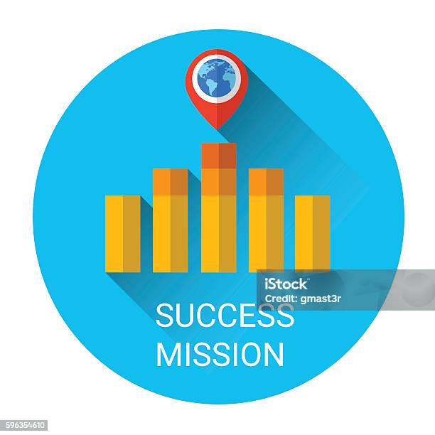 Business Graph Bar Success Growth Icon Stock Illustration - Download Image Now - Business, Business Finance and Industry, Business Person