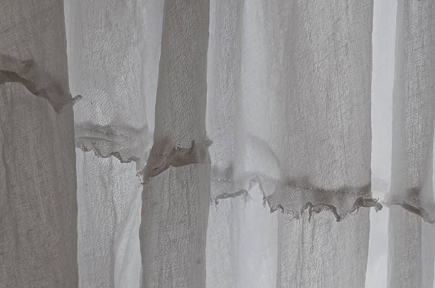 istock Through the tulle and curtains 596354696