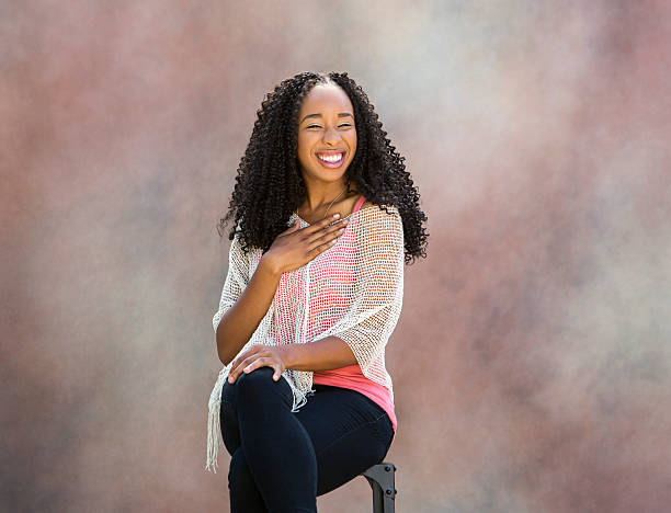 istock Portrait of Black Female 596360688