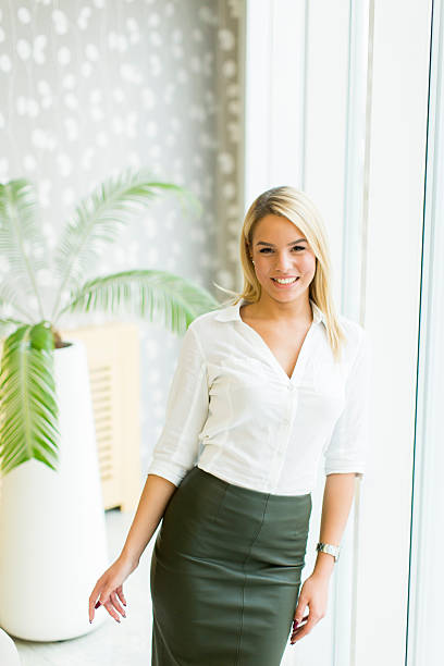 istock Modern businesswoman 596361890