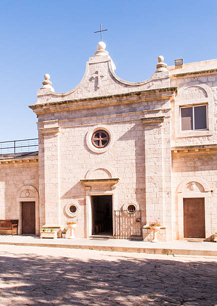 Muhraqa monastery on Mount Carmel in Israel