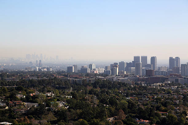 istock Los Angeles City Skyline 596363292