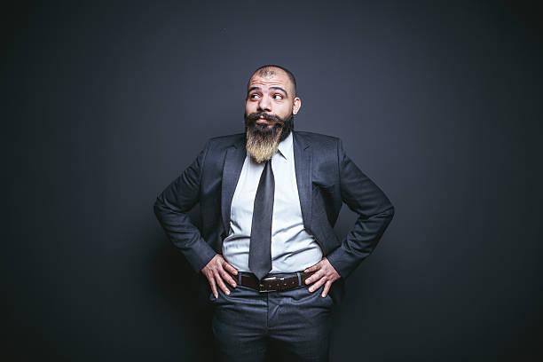 istock Portrait of businessman 596366560
