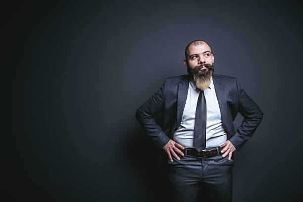 istock Portrait of businessman 596366598