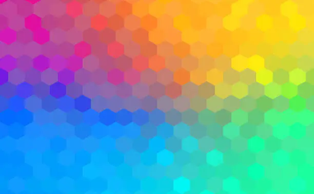 Vector illustration of Polygonal Background for webdesign - Blue, purple, pink colors
