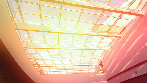 istock Modern glass and steel architecture. 596369844