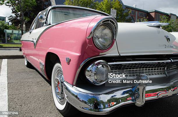 Antique Car Ford Fairlane Stock Photo - Download Image Now - Ancient, Antique, Awe