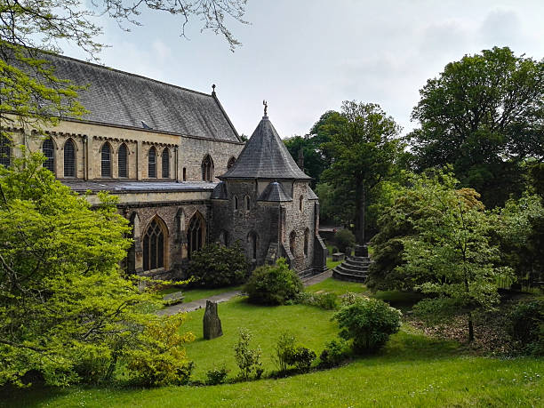 istock View of a welsh Cathedral 596379886