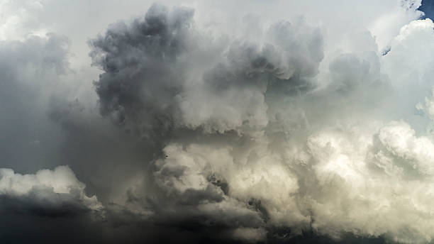 overcast cloud sky,mysterious emotion. stock photo