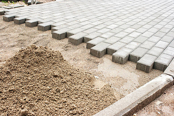 istock construction of a new pavement of paving slabs 596769538