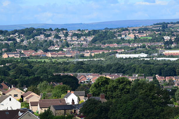 istock View over Killamarsh, North East Derbyshire, England 596773936