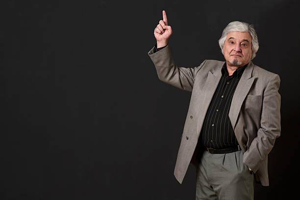istock Professor man of university or colleage in studio 596775940